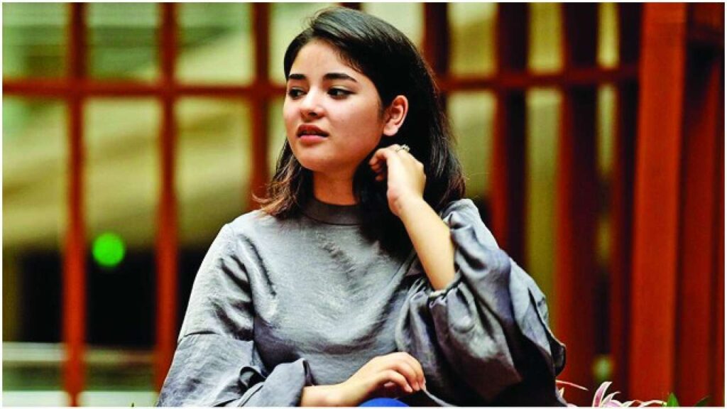 OMG Zaira Wasim's killer looks