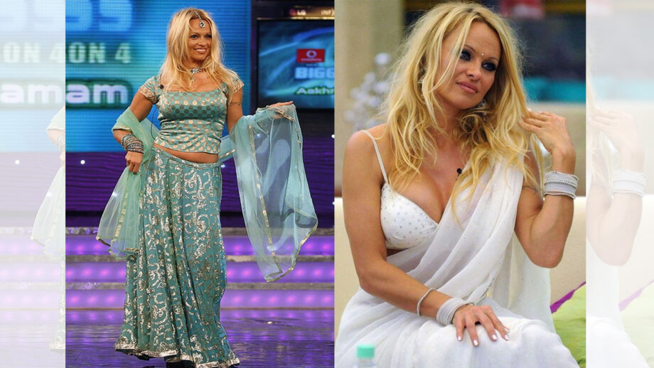 Pamela Anderson in Lehenga or Saree: Which one suits her more? 3