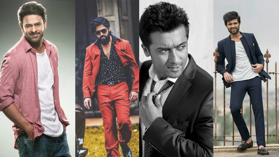 Prabhas Vs Yash Vs Suriya Vs Vijay Devarakonda: Who’s Dressing Style You Want To Add In Your Wardrobe?