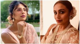 Rani Mukerji Vs Priyanka Chopra: Who carries white embroidered saree better?