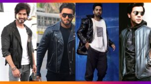 Shahid Kapoor Vs Ranveer Singh Vs Ayushmann Khurrana Vs Rajkummar Rao: Who pulled off the leather jacket better?