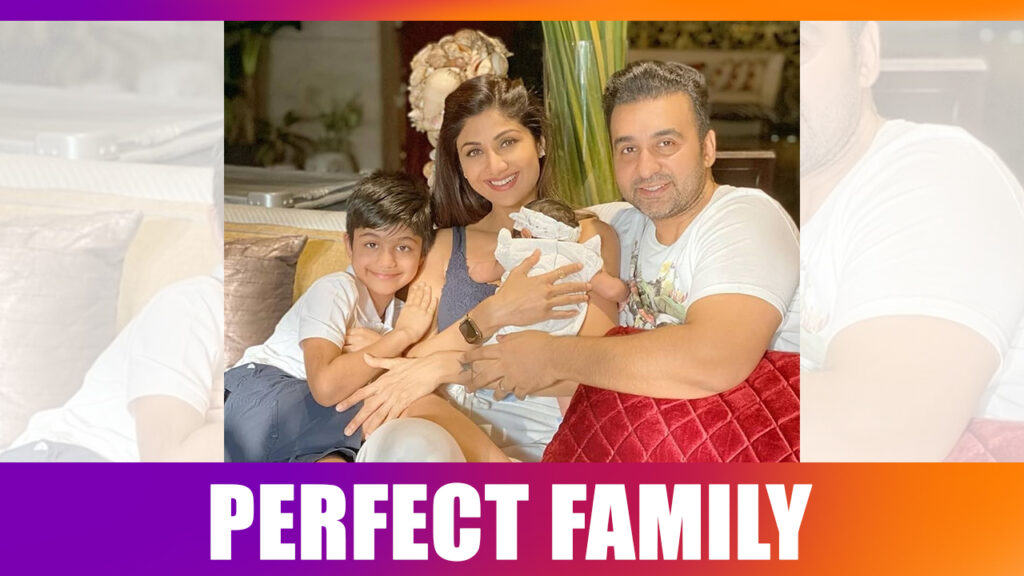 Shilpa Shetty with her newborn: A Perfect Family