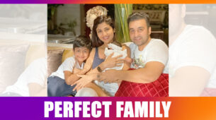 Shilpa Shetty with her newborn: A Perfect Family