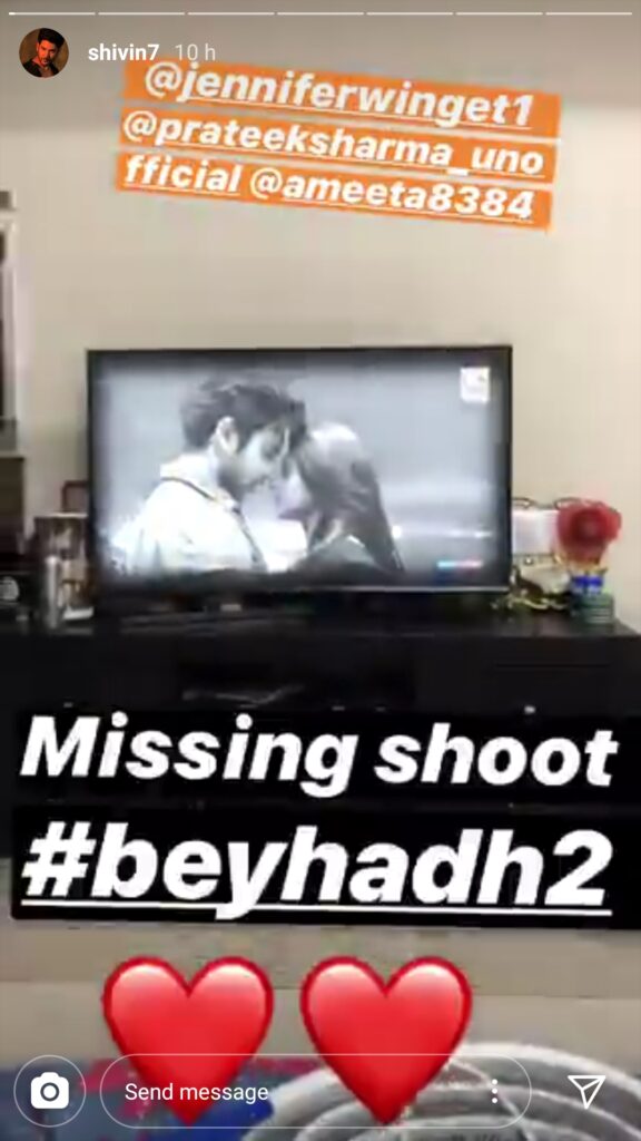 Shivin Narang MISSES his shoot for Beyhadh 1