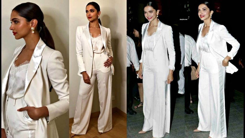 Sonam Kapoor VS Deepika Padukone – Who looks more stylish in a white formal suit? - 2