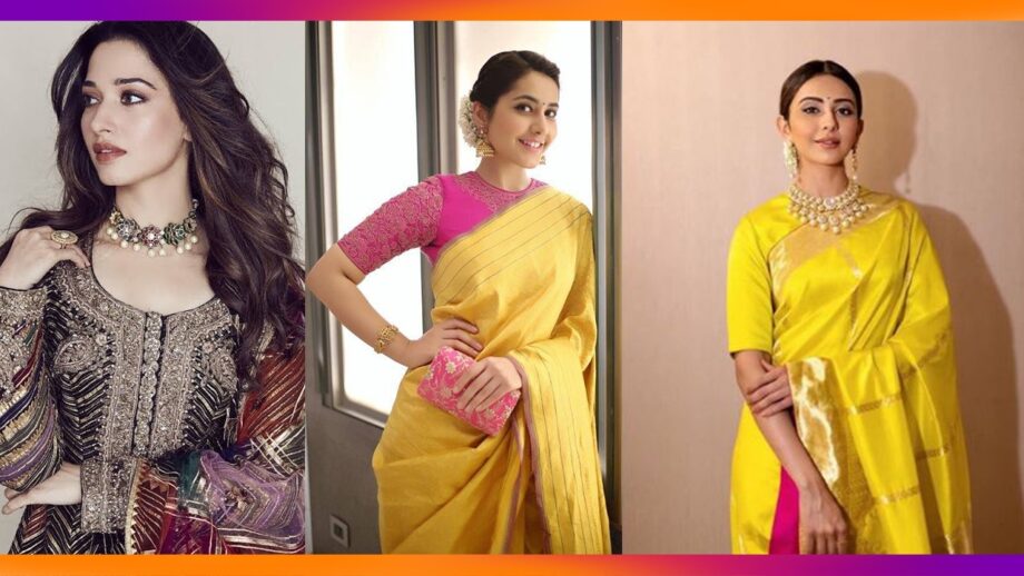 Tamannaah Bhatia, Rashi Khanna, Rakul Preet Singh: Who Carries Ethnic Wear Gracefully?