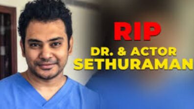 Tamil actor and doctor Sethuraman dies of cardiac arrest