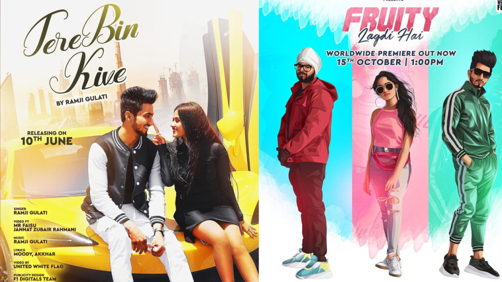 Tere Bin Kive Vs Fruity Lagdi Hai: Which Is Best Jannat Zubair & Faisu Song? 1