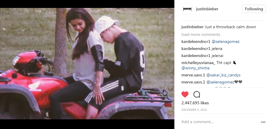 Throwback Check Out Every Picture Of Selena Gomez and Justin Bieber Together - 2