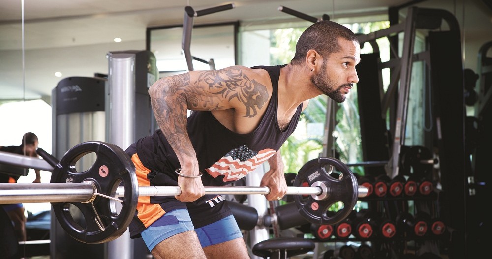 Times When Shikhar Dhawan Inspired His Followers With Hardcore Workout Skills 1