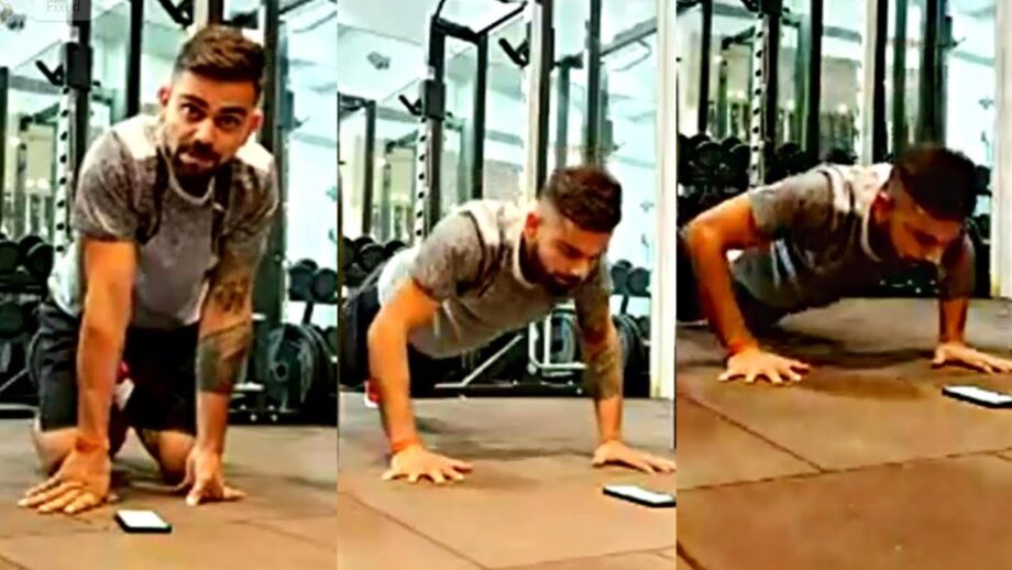 Times When Virat Kohli Inspired His Followers With Hardcore Workout Skills