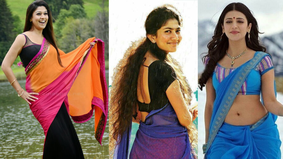 Who looks the hottest in a saree: Nayanthara VS Shruti Hassan Vs Sai Pallavi?