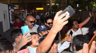 WOW: KGF superstar Yash gets hounded by fans for selfies at Mumbai Airport.