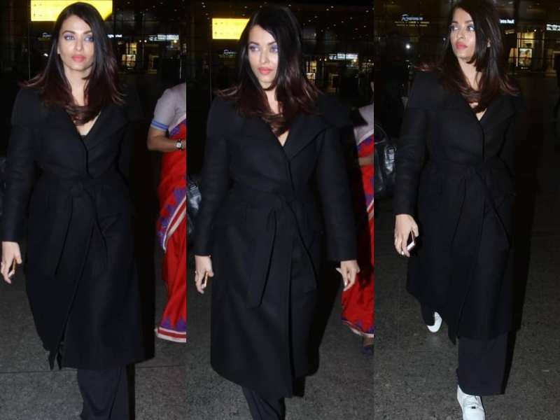 Airport Diaries: Deepika Padukone, Aishwarya Rai Bachchan, Priyanka Chopra Jonas, Kareena Kapoor Khan’s Casual Style Is Effortlessly Chic! - 8