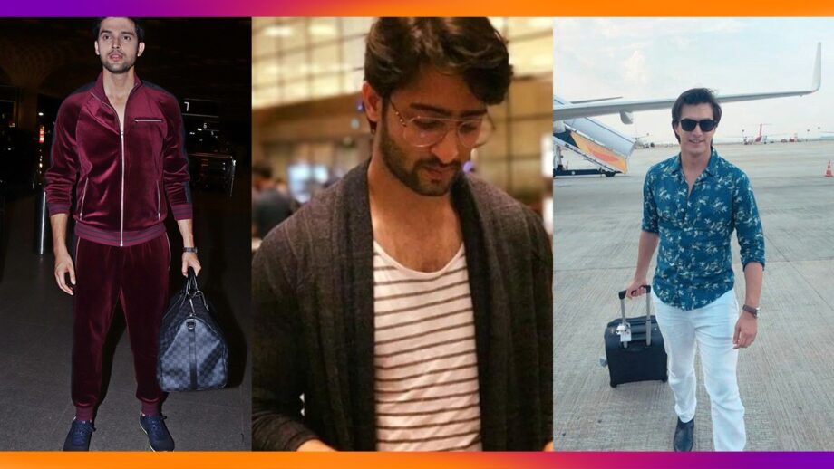 Airport Style: Parth Samthaan, Shaheer Sheikh, Mohsin Khan, See Pics