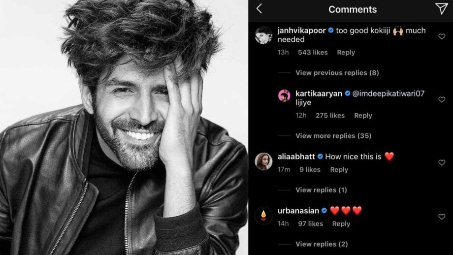 Alia Bhatt and Janhvi Kapoor applauds Kartik Aaryan's YouTube show Koki Poochega