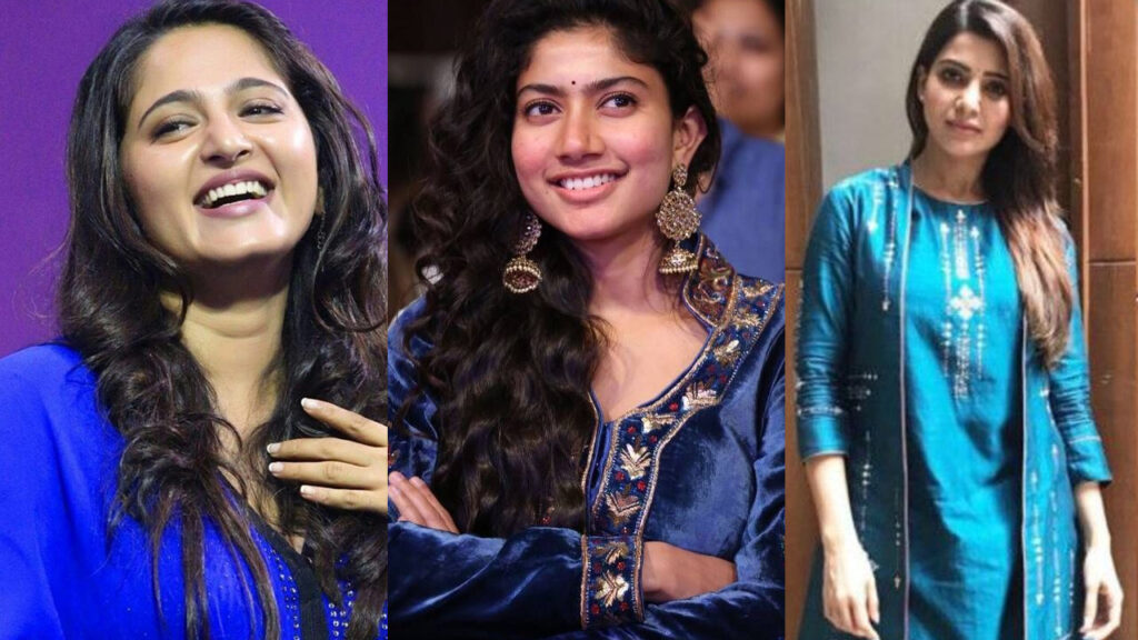 Anushka Shetty, Sai Pallavi, Samantha Akkineni: Who Looks Royal In BLUE Avatar? 3