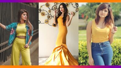 Arishfa Khan Vs Jannat Zubair Vs Shirley Setia: Who Carries Yellow Color Better?