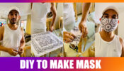 Arjun Bijlani puts up a DIY video on making ‘protective masks’
