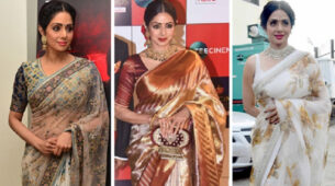 Bollywood Legendary Queen Sridevi’s epic saree collection which you must surely check out