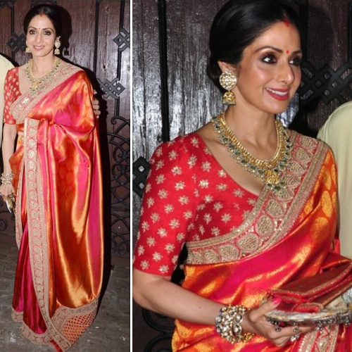 Bollywood Legendary Queen Sridevi’s epic saree collection which you must surely check out - 3