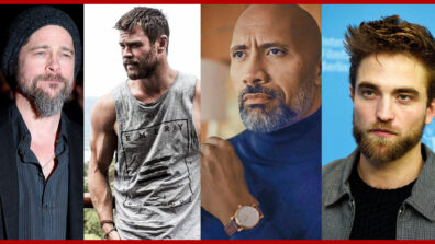 Brad Pitt, Chris Hemsworth, Dwayne Johnson, Robert Pattinson: Hollywood Actors Who Are Simply Handsome With A Beard!