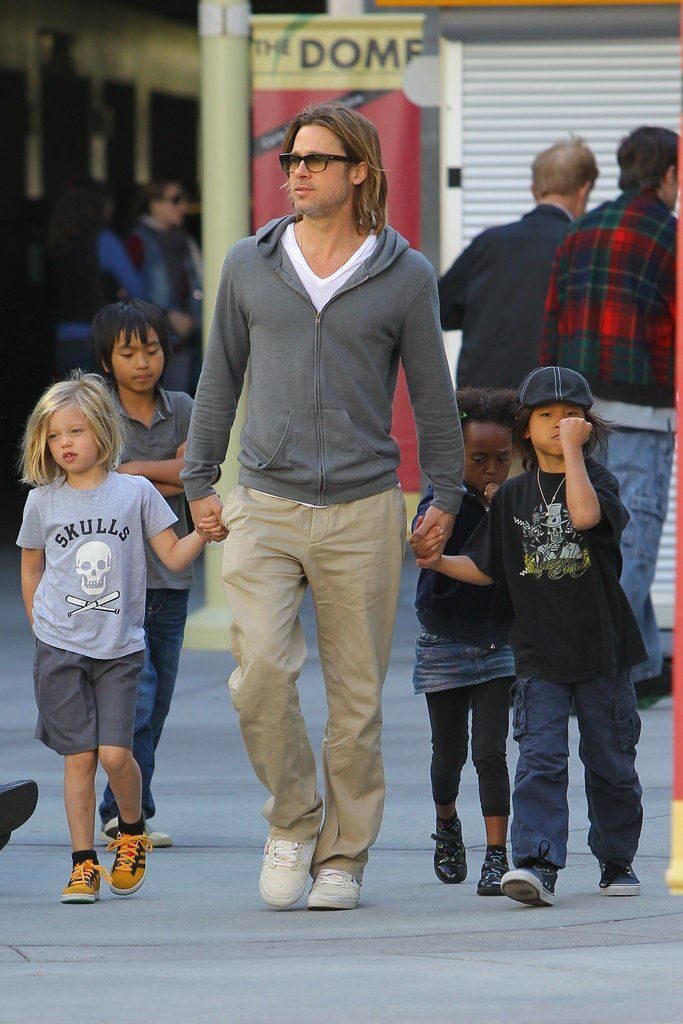 Brad Pitt’s pictures with his kids will surely brighten up your day - 1