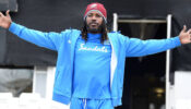 Check out Chris Gayle’s bold fashion statement