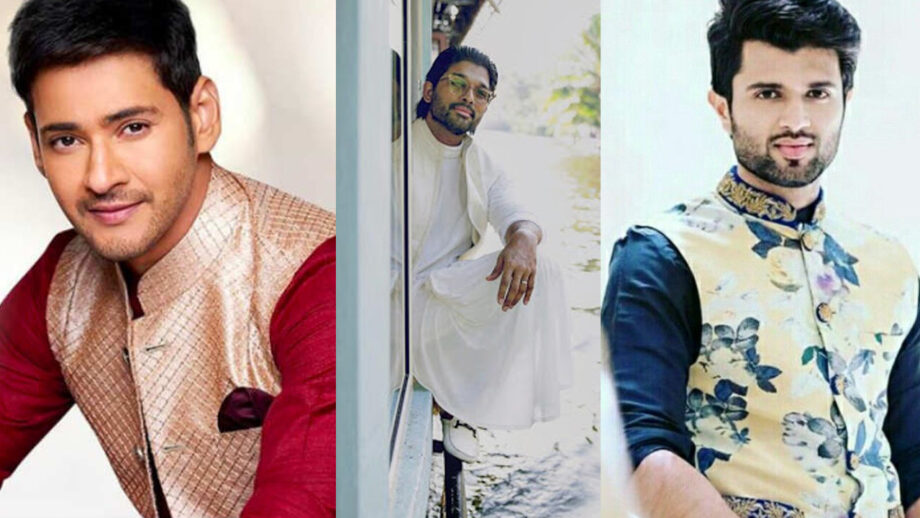 Check Out Mahesh Babu, Allu Arjun and Vijay Deverakonda's amazing ethnic looks