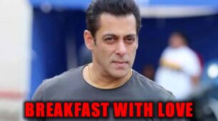 CHECK VIDEO: Salman Khan spotted having breakfast with his LOVE