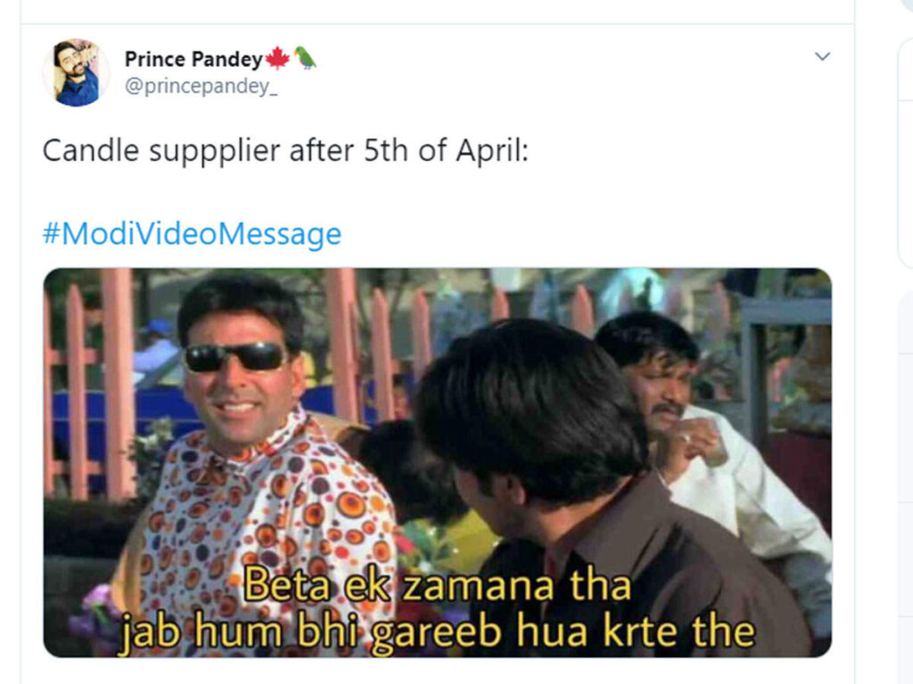 COVID-19: PM Modi’s April 5 ‘Light Diyas’ video message has internet filled with memes of Akshay Kumar and Aishwarya Rai Bachchan - 5