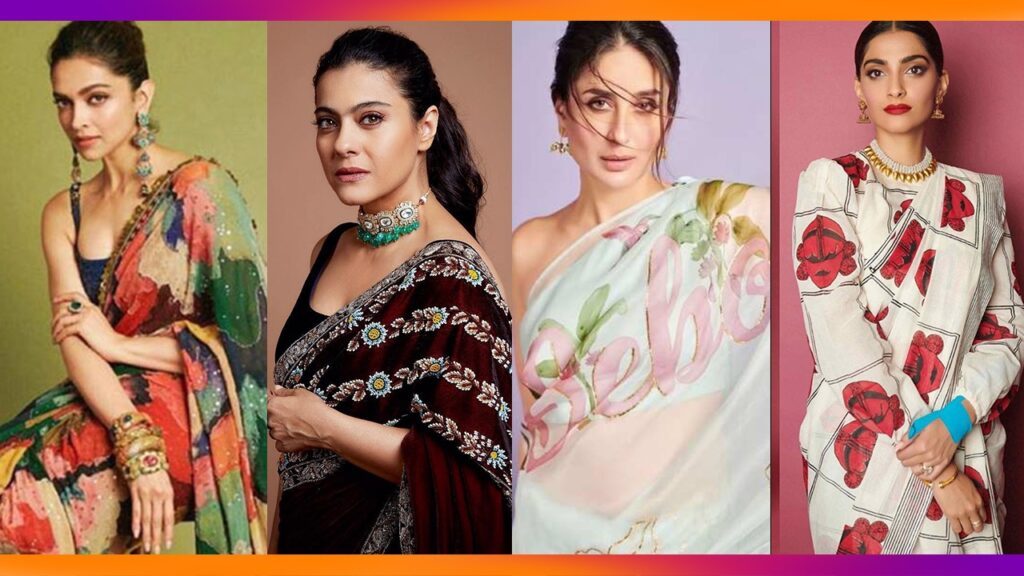 Deepika Padukone, Kajol, Kareena Kapoor, Sonam Kapoor In Saree: Bollywood actress got her style game on point!