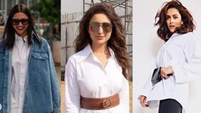 Deepika Padukone, Sonam Kapoor And Parineeti Chopra’s Pictures Prove Oversized White Shirts Are Celebrity’s Favourite!