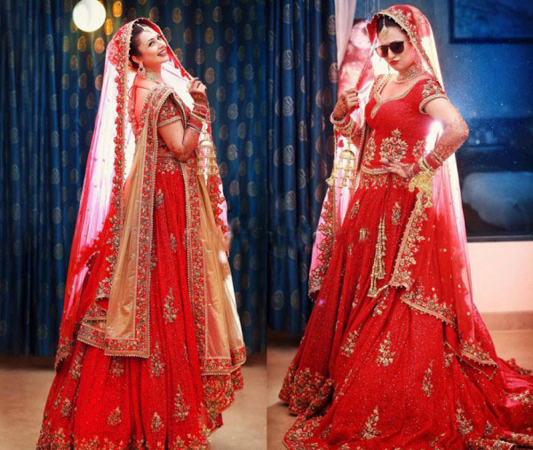 Dreaming about your picture-perfect wedding lehenga? Check Out Divyanka Tripathi’s Pics - 7