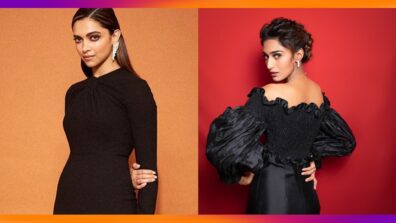 Erica Fernandes Vs Deepika Padukone: Who pulled off Sleek Black look better?