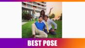 Erica Fernandes with her TWO MEN from Kasautii Zindagii Kay strikes the BEST POSE