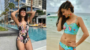 Fashion Faceoff : Who wore the floral bikini better?