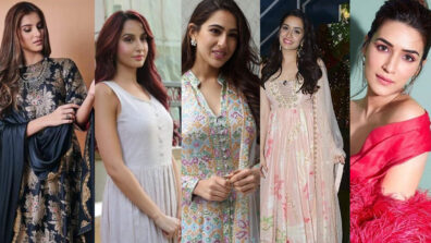 Fashion Trend Alert: Tara Sutaria, Nora Fatehi, Sara Ali Khan, Shraddha Kapoor, Kriti Sanon in floor-length outfits: Who wore best?