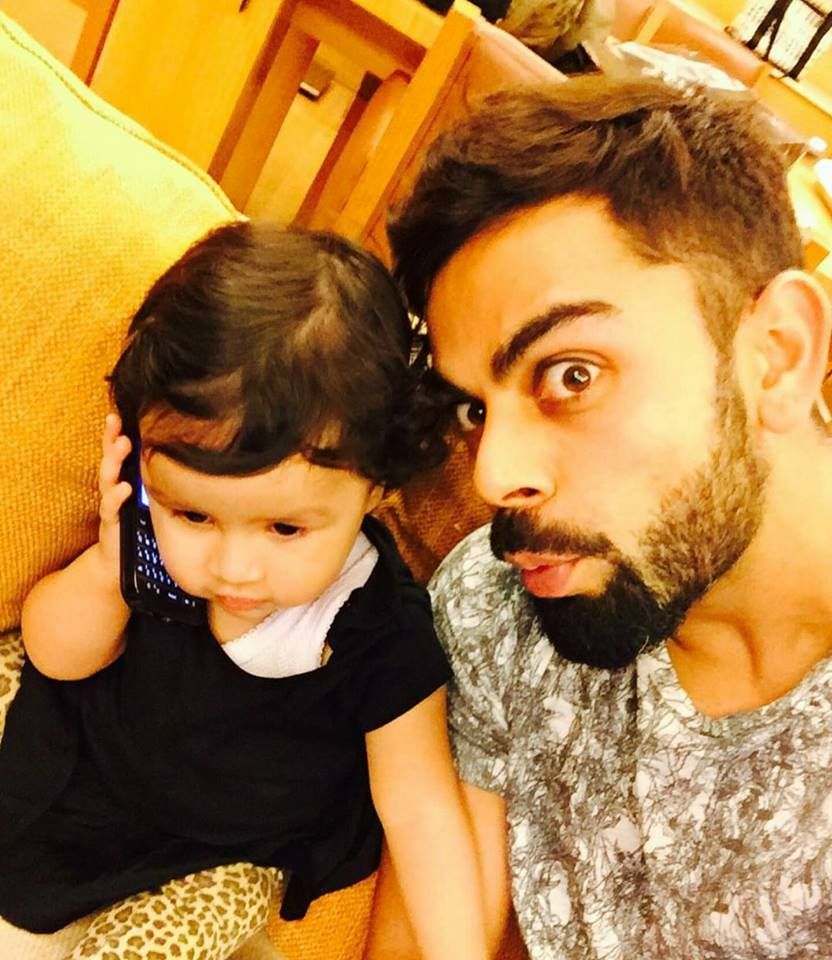 Fun Moments Of Dhoni’s Daughter Ziva With Indian Squad - 2