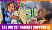 Gracia Raina vs Samaira Sharma: The Cutest Cricket Supporter