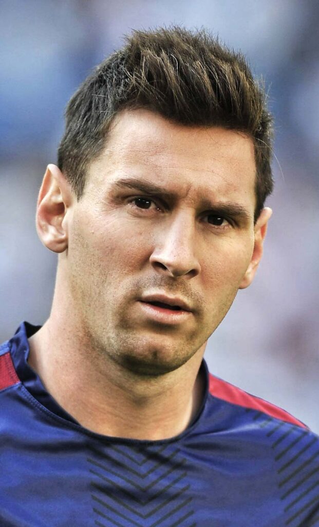 Hairstyles To Copy From Lionel Messi - 3