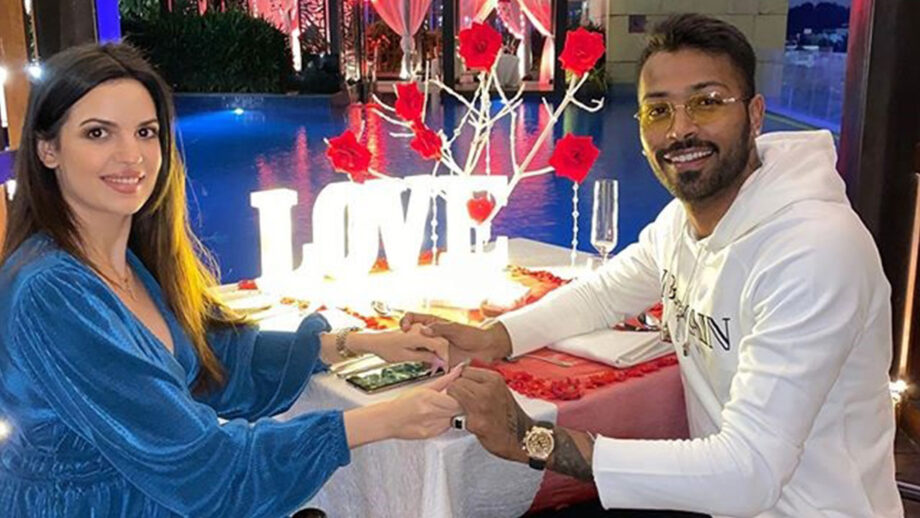 Hardik Pandya And Natasa Stankovic Sweet Moments Together! 9