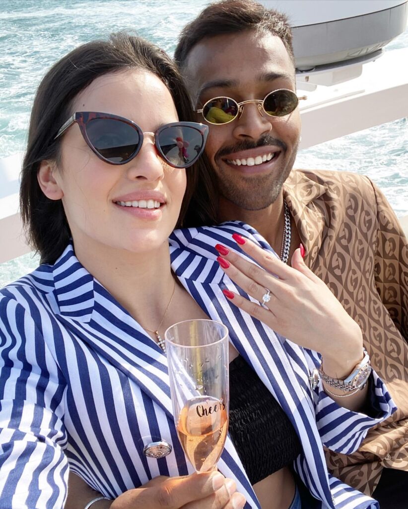 Hardik Pandya And Natasa Stankovic Sweet Moments Together! - 4