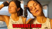 Hina Khan flaunts her post workout glow, check here