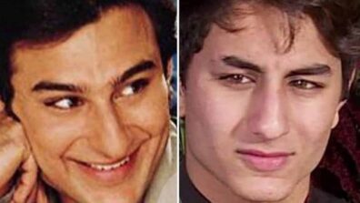 Ibrahim Ali Khan looks exactly like Saif Ali Khan in THIS rare picture