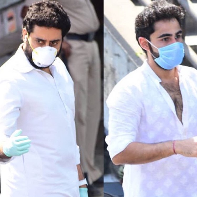 In Photos: Alia Bhatt, Kareena Kapoor Khan, Abhishek Bachchan and Saif Ali Khan leave for Rishi Kapoor’s funeral - 2