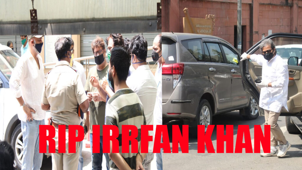 IN PHOTOS: Irrfan Khan's last rites at Versova Kabrastan