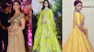 [IN PICS] Alia Bhatt’s Designer Wedding Lehenga Choli Looks for sangeet, cocktail or wedding ceremony!