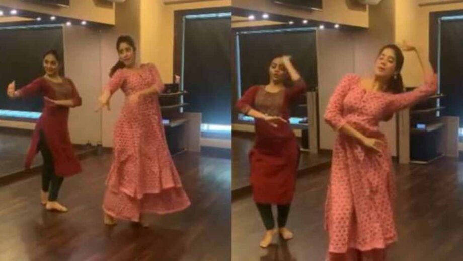 Janhvi Kapoor grooves on Aishwarya Rai's song Salaam, WATCH VIDEO