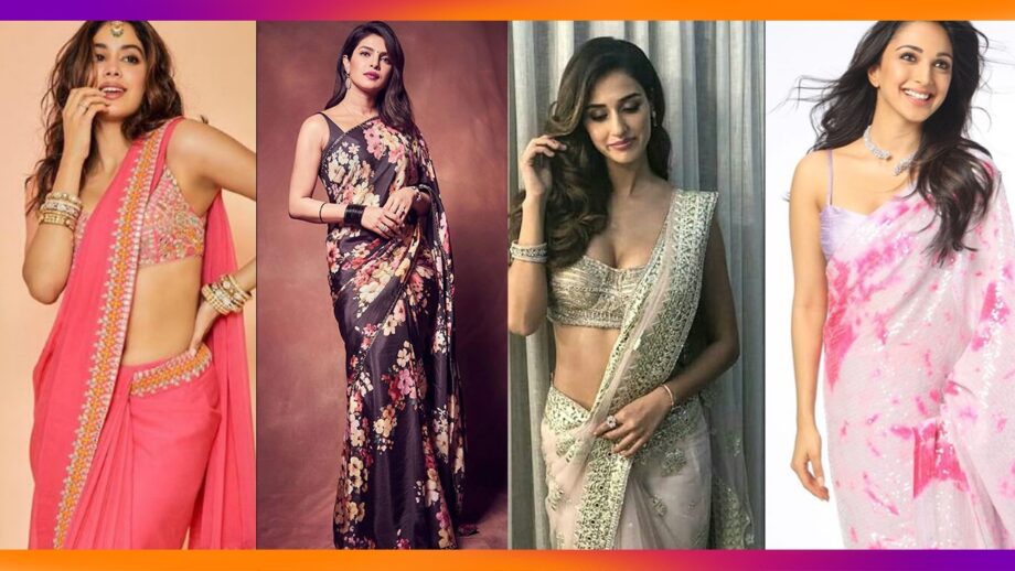 Janhvi Kapoor, Priyanka Chopra, Disha Patani, Kiara Advani: Steal these 5 sarees from the closet